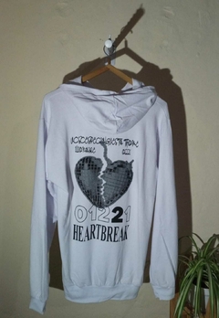 Buzo rústico heartbreak blanco - comprar online