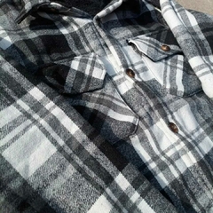 Camisaco con piel Black Tradicional