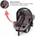 Bebê Conforto Grid Cinza - loja online