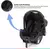 Bebê Conforto Grid Preto - loja online