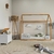 Cama Montessoriana Liv Branco Soft/Freijó na internet