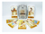 Cartas De Tarot Egipcias Mazo Egipcio 78 + Guia Intrucciones - Santeria el Globo