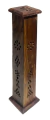 Porta Sahumerio Torre Madera De India Sahumerios 36 Cm X 8cm - comprar online