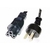 Cable Power Trebol Fuente Alimentación Cargador De Notebook