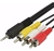Cable Audio y Video Auxiliar Plug 3.5mm a 3 RCA