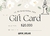 Imagen de GIFT CARD