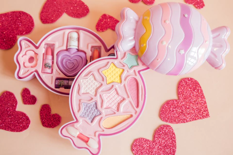set de maquillaje caramelo