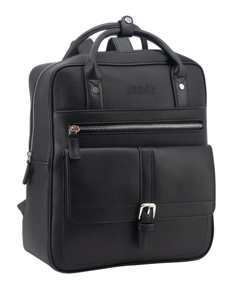 Mochila Cartera Mujer Amayra Cuero Eco P.u 100% Original - comprar online