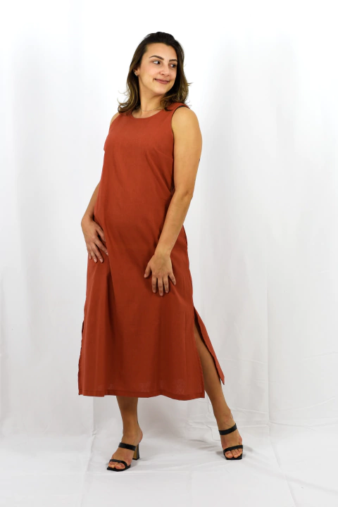 Vestido Linho