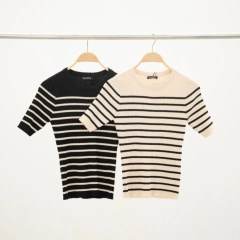 Blusa Trico Canelada