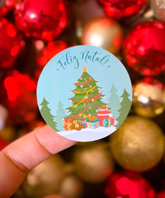 Adesivo árvore de Natal