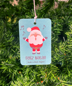 Tag papai Noel cantando - comprar online