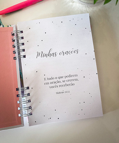 Caderno de orações na internet