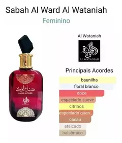 Sabah Al Ward – Al Wataniah – 100ml – PERFUME ÁRABE na internet