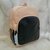Mochila bicolor ZAPHIR con llavero en internet