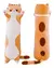 Peluche gato largo marron 50cm - comprar online