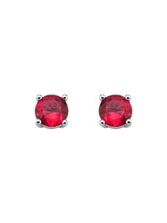 brinco ponto de luz vermelho