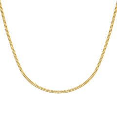 choker malha 30cm + 10cm extensor