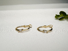 Argola com gota