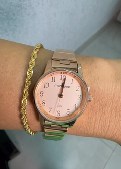 Relógio Feminino Minimalista Rosé - comprar online