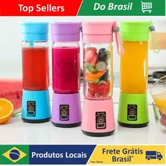 Mini Liquidificador Portátil Take Juice Cup 6 Lâminas Recarregável