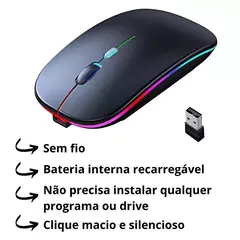 Luz LED recarregável sem fio, RGB, Sem Fio, 2,4 Ghz
