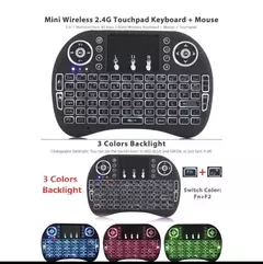 Imagem do Mini Teclado USB Wireless Mini Teclado Sem Fio Com TouchPad - Entrega Rápida Ve