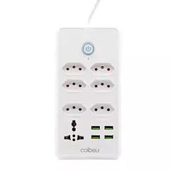 Extensão tomada?Tomada usb?Extensão de tomada?Regua tomada de energia?Extensã - comprar online