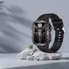 2025 novo para xiaomi militar relógio inteligente masculino ip68 5atm esportes - PEQUIBR IMPORTS