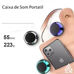 Imagem do Mini Caixa De Som M3 Bluetooth Tws Alto-falante Amplificado 3w