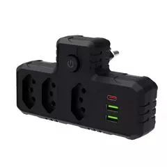 Extensão tomada?Tomada usb?Extensão de tomada?Regua tomada de energia?Extensã - comprar online