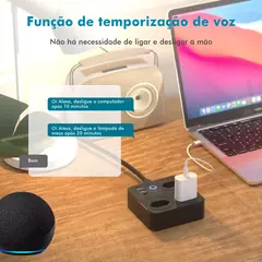 Extensão tomada?Tomada usb?Extensão de tomada?Regua tomada de energia?Extensã - loja online