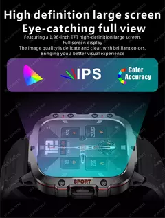 Imagem do 2025 novo para xiaomi militar relógio inteligente masculino ip68 5atm esportes