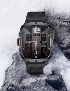 Imagem do 2025 novo para xiaomi militar relógio inteligente masculino ip68 5atm esportes