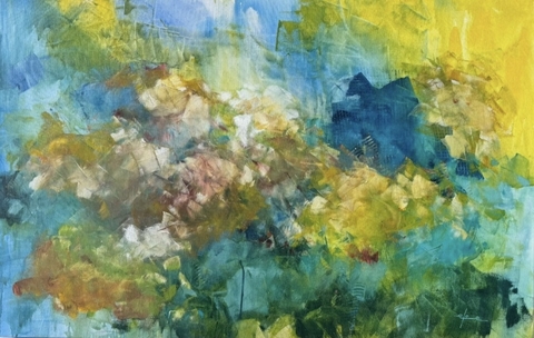 Tela O pássaro azul AST 70x110x4 - comprar online