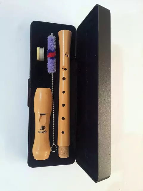 Flauta Doce Soprano Madeira Schieffer