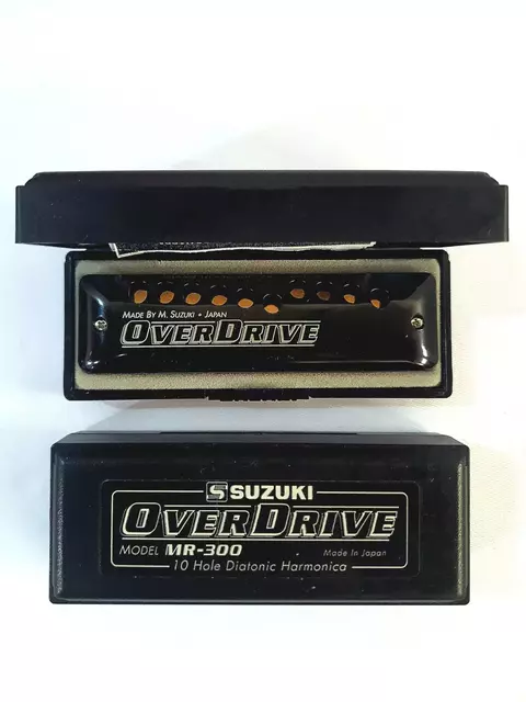 Gaita Suzuki Diatônica Over Drive A Lá Mr300