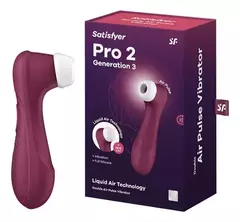 Succionador Satisfyer Pro2 Generación 3 Estimulador Clitoris Color Bord