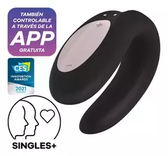 Vibrador Satisfyer Double Joy Doble Estimulación Control App - Magic Secret