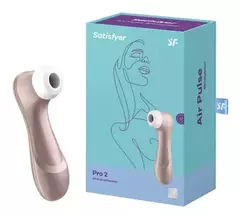 Satisfyer Pro 2 Succionador Clitoris Vibrador Consolador Color Oro Rose