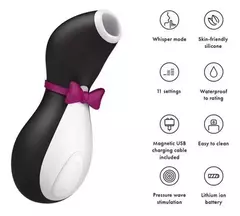 Satisfyer Pro Penguin Succionador Clítoris Vibrador Vagina - tienda online
