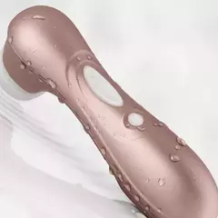 Satisfyer Pro 2 Succionador Clitoris Vibrador Consolador Color Oro Rose - Magic Secret