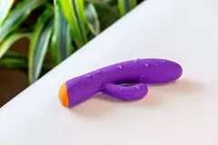 Vibrador Rabbit Aria Electrify Recargable - Blush - Magic Secret