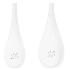 Bolas Vaginales Kegel Silicona Esferas Chinas Set X3 Pesos Color Blanco - Magic Secret