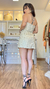 CONJUNTO MINI SAIA FENDA COM TOP FAIXA - comprar online