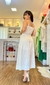 VESTIDO MIDI FLOR STRASS - comprar online