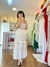 VESTIDO LINHO COM RENDA - comprar online