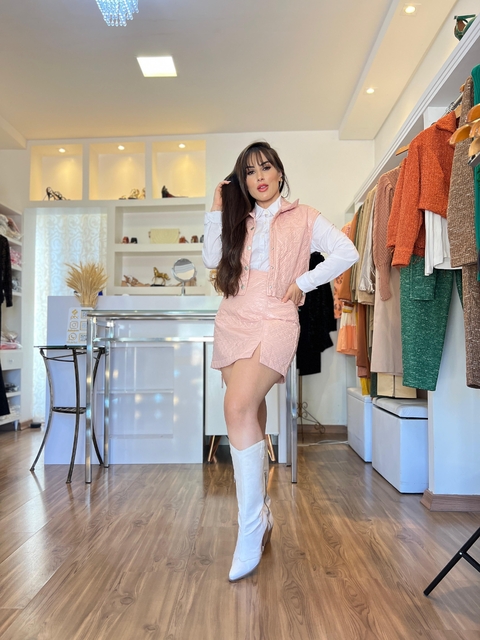 CONJUNTO SAIA COM COLETE