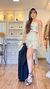 CONJUNTO MINI SAIA FENDA COM TOP FAIXA