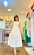 VESTIDO MIDI FLOR STRASS